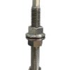 HASTE SOLAR ROSCA MAQUINA 10MM X 200MM 2 PECAS - Imagem 2