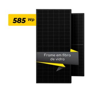 MODULO BIFACIAL 144 CEL N TYPE 585W BLACK FRAME  CABO 1.2M RONMA SOLAR