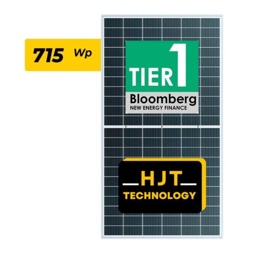 MODULO BIFACIAL 132 CEL. HJT 715W CABO 1.4M RISEN