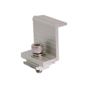 GRAMPO FINAL 33 MM PARA TELHA ZIPADA  4 PEÇAS