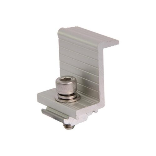 GRAMPO FINAL 33 MM PARA TELHA ZIPADA  4 PEÇAS