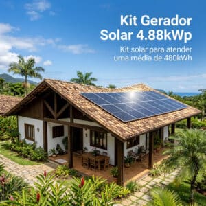 Kit Gerador Solar 4.88kWp