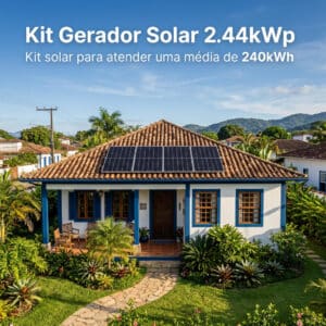 kit solar 244kwp