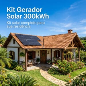 Kit Gerador Solar 3.05kWp